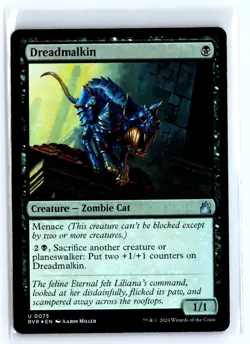 FOIL Dreadmalkin Ravnica Remastered Uncommon - MTG Magic the Gathering Card - Image 1