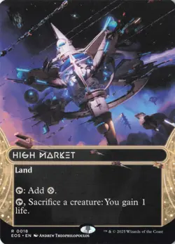 High Market (0018) (Borderless) Edge of Eternities: Stellar Sights Regular - NM - Image 1