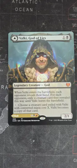 MtG Valki, God of Lies (Borderless) - Image 1
