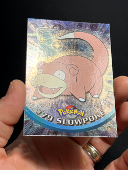 Topps Pokemon Series 2 Rainbow Foil #79 Slowpoke LP - Image 2