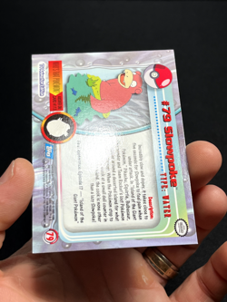 Topps Pokemon Series 2 Rainbow Foil #79 Slowpoke LP - Image 5