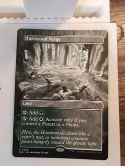 Hushwood Verge (Borderless) Duskmourn: House of Horror Regular - Image 1