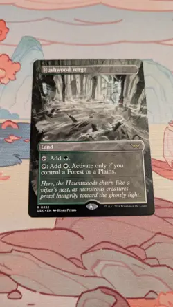 Hushwood Verge (Borderless) Duskmourn: House of Horror Regular - Image 1