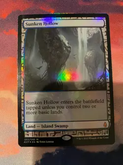 MTG Zendikar Expeditions Sunken Hollow - Image 1