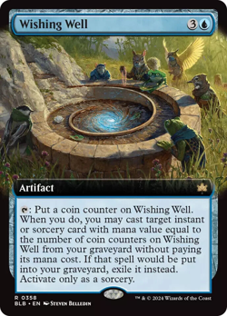Wishing Well Extended Art R MTG Bloomburrow M/NM, English - Image 1