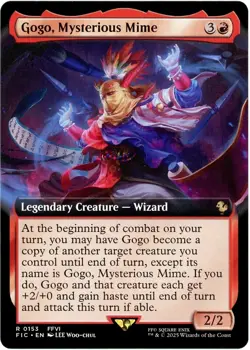 Gogo, Mysterious Mime (Extended Art) - 0153 - Commander: Final Fantasy NM - Image 1