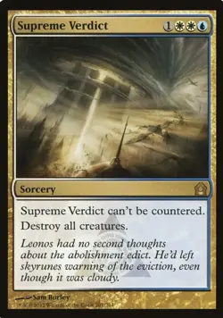 Supreme Verdict Return to Ravnica MTG Magic The Gathering - Image 1