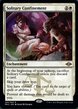 Solitary Confinement [Modern Horizons 2] Magic MTG NM - Image 1