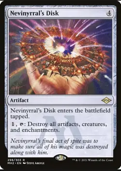 Nevinyrral's Disk Modern Horizons 2 Magic The Gathering NM - Image 1