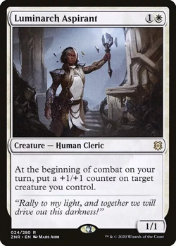 Luminarch Aspirant - Foil Zendikar Rising MTG NM - Image 1