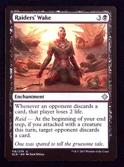 Raider's Wake Magic the Gathering Enchantment Uncommon Ixalan - Image 1