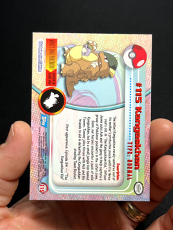 Topps Pokemon Series 2 Rainbow Foil #115 Kangaskhan - Image 4