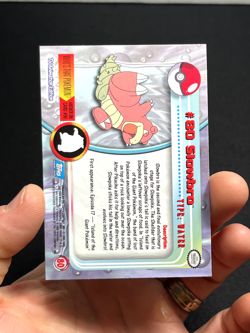 Topps Pokemon Series 2 Rainbow Foil #80 Slowbro LP - Image 4