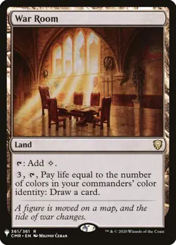 War Room ~ The List [ NearMint ] [ Magic MTG ] - Image 1