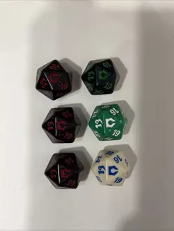 6X Return To Ravnica Spindown Dice Lot Magic the Gathering - Rakdos - Golgari - Image 3