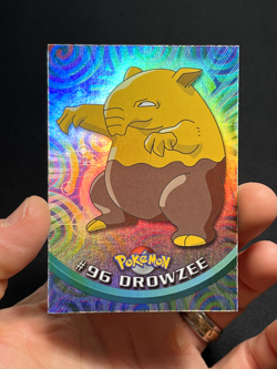 Topps Pokemon Series 2 Rainbow Foil #96 Drowzee LP - Image 1