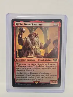 Gloin, Dwarf Emissary - Universes Beyond: The Lord Of The Rings (LTR) #132 - Image 1