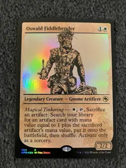 Magic The Gathering MTG - Oswald Fiddlebender (Showcase) Foil - AFR - Image 1
