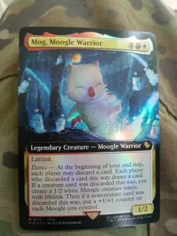 Mog Moogle Warrior Extended Art Foil #179 MINT PACK FRESH!! - Image 1