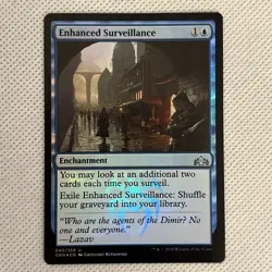 MTG [Enhanced Surveillance] FOIL Guilds of Ravnica 040/259 Uncommon NM/Unplayed - Image 1