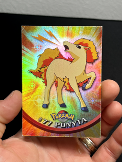 Topps Pokemon Series 2 Rainbow Foil #77 Ponyta - Image 1