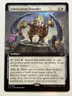 MTG The Lost Caverns of Ixalan Fabrication Foundry Extended Art 0354 NM Rare - Image 1