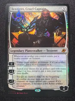 🌈 Tezzeret, Cruel Captain - FOIL - MTG #0002 Edge of Eternities - NM - Image 1