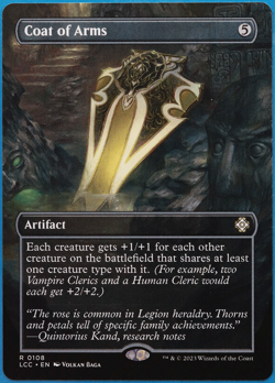 Coat of Arms (Borderless) The Lost Caverns of Ixalan Commander NM (499067) - Image 1