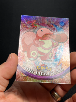 Topps Pokemon Series 2 Rainbow Foil #108 Lickitung LP - Image 2