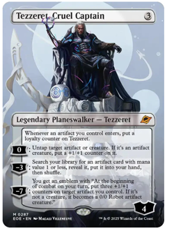 Tezzeret, Cruel Captain - Borderless Edge of Eternities - Image 1