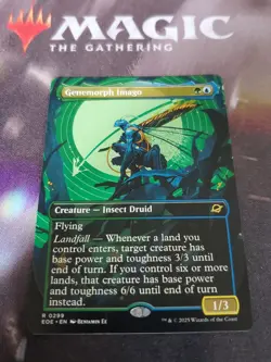Mtg. Genemorph Imago. Borderless. Edge of Eternities. Pack Fresh - Image 1