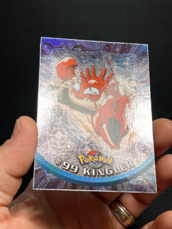 Topps Pokemon Series 2 Rainbow Foil #99 Kingler LP - Image 2