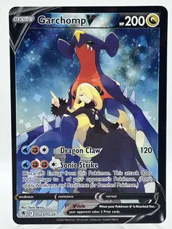 Garchomp V TG23/TG30 SWSH Astral Radiance Trainer Gallery Holo Pokemon TCG Card - Image 1