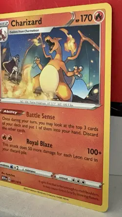 Charizard 2025 McDonald’s Happy Meal Pokemon Promo Card M24 001/015 - Image 2