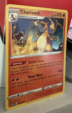 Charizard 2025 McDonald’s Happy Meal Pokemon Promo Card M24 001/015 - Image 3