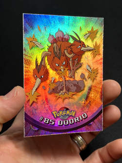 Topps Pokemon Series 2 Rainbow Foil #85 Dodrio LP - Image 3