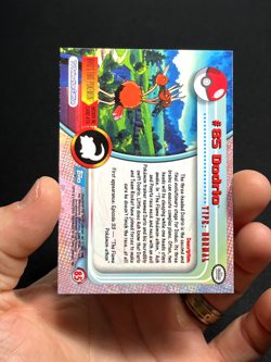 Topps Pokemon Series 2 Rainbow Foil #85 Dodrio LP - Image 4