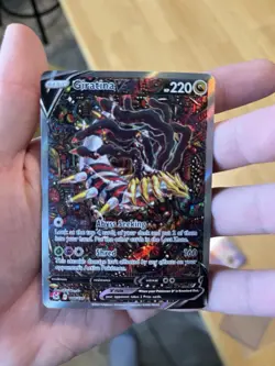 Giratina V Alt Art Lost Origin 186/196 Alternate Full Art Pokemon TCG - Image 1