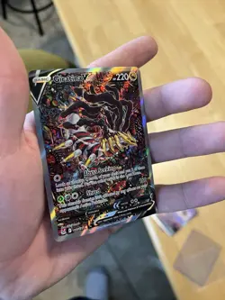 Giratina V Alt Art Lost Origin 186/196 Alternate Full Art Pokemon TCG - Image 3