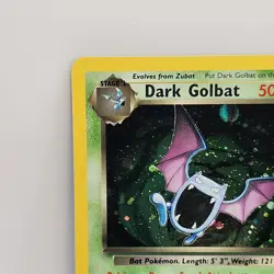 Pokemon TCG Dark Golbat 7/82 Team Rocket Holo Rare WOTC Near Mint - Image 2