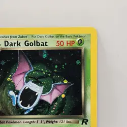 Pokemon TCG Dark Golbat 7/82 Team Rocket Holo Rare WOTC Near Mint - Image 3