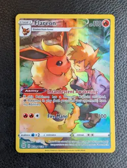 Flareon - TG01/TG30 Brilliant Stars (Pokemon) Trainer Gallery - Image 1