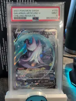 Pokemon Galarian Articuno v Chilling Reign 170/198 PSA 9 - Image 1