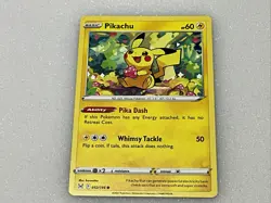 2022 Pokemon Sword & Shield Pikachu Lost Origin #052/196 CGC - Image 1