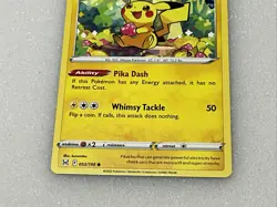 2022 Pokemon Sword & Shield Pikachu Lost Origin #052/196 CGC - Image 3