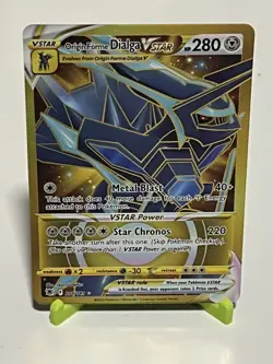Pokemon Origin Forme Dialga VSTAR 210/189 Astral Radiance Secret Rare NM Cond - Image 1