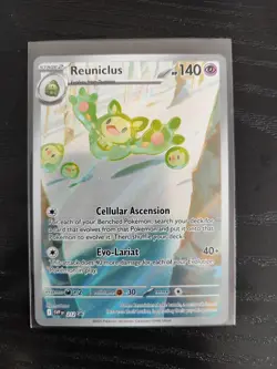 Pokemon TCG Black Bolt & White Flare Illustration Rare Reuniclus Promo SVP 212 - Image 2