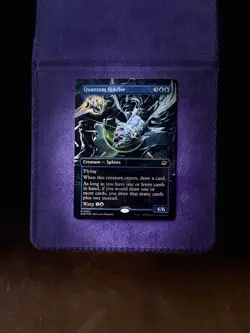 Quantum Riddler 0305 (Borderless) Edge of Eternities FOIL - NM - Image 1