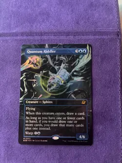 Quantum Riddler 0305 (Borderless) Edge of Eternities FOIL - NM - Image 3