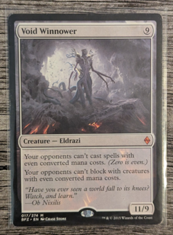 MTG: Void Winnower (Battle for Zendikar)(MYTHIC RARE) - Image 1